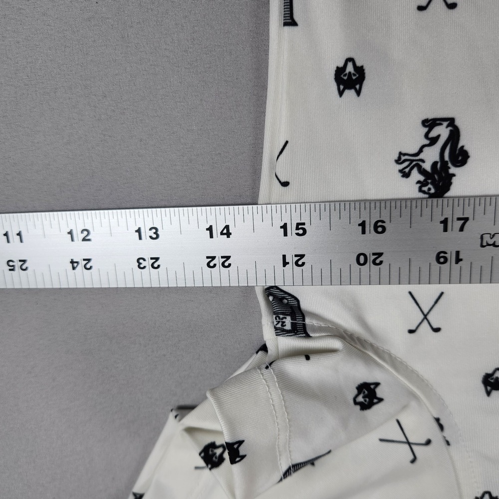 Greyson Womens Golf Polo Size XL All Over Print Performance Stretch New - Picture 5 of 9